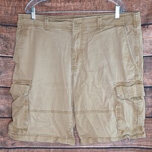 Goodfellow & Co Men's Tan Khaki Cargo Shorts Size 40 2637AE